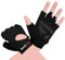 BEAST RAGE Fitness-Handschuhe, atmungsaktiv, für Männer und Frauen, Gewichtheben, Bodybuilding, Fitnessstudio, Training, rutschfest, Crossfit, Krafttraining, Radfahren (SCHWARZ, S)