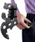 Strumento multiuso a portafoglio, in acciaio inox, strumento 14 in 1, attrezzatura da campeggio multiuso, gadget leggero da uomo