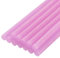 sourcing map Mini Hot Glue Sticks for Glue Gun 11mm x 100mm Glitter Pink 12pcs