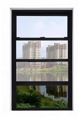 Vertikales Schiebefenster For Imbisswagen, Mobiles Catering-Fenster Mit Aluminiumrahmen, Flächenbündig Montiertes Fenster For Mobilheime, Regensicheres Servierfenster For Konzessionsstände(10x18in/25x