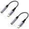 USB C to 3.5mm Headphone Jack Adapter, 2Pcs Headphone Jack to USB C, Aux to Adapter, for iPhone 15 series, iPad Pro/Air/mini, for Samsung Galaxy, HUAWEI, Xiaomi