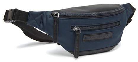 The Chesterfield Brand Velta Leather Waist Pack Navy