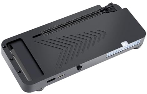 JDNH Station d'accueil externe USB de type C pour GPU 40 Gbit/s, prend en charge plusieurs GPU, y compris RTX3060 Installation facile