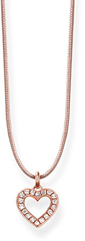 Thomas Sabo Damen Kette Herz Little Secret 925 Sterling Silber LSKE005-898-19-L80v