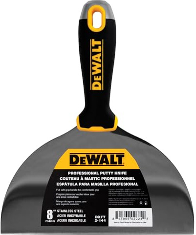 Dewalt 8 Stainless Steel Putty Knife (Hammerend) - DXTT-2-144