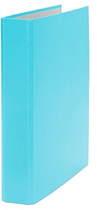 Ringbuch / DIN A5 / 4-Ring Ordner / Farbe: türkis