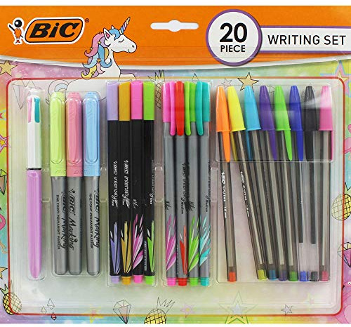 BIC Writing Set of 20 Pastel