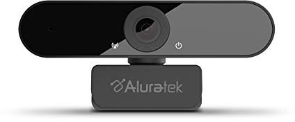Aluratek Cámara web de video HD 1080P para PC, Mac, escritorio y portátil, videollamadas, conferencias, USB (AWC03F)