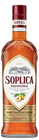 SOPLICA - Polish Quince Vodka - Natural Ingredients - For Shots & Cocktails - 28% Alcohol - 500 ml