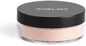 Inglot Glättender Puder unter den Augen | Leichter Fixierpuder | Puder zum Verwischen feiner Linien | Aufhellender Puder für die Augenpartie | Lang anhaltendes Make-up für die Augen | 71