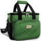 Insulated Lunch Bag for Men & Women, Insulated Lunch Box Bag for Adults and Kids, Lunchbox Dual Compartment, Leakproof Thermal Cooler Bag, Reusable Lunchbox Cooler Bag for Work
