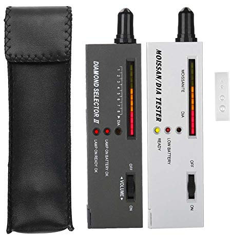 Tester per oro, tester per diamanti Kit per test sull'oro Piccolo volume portatile con vassoio per test per gioielli Test Moissanite di diamanti