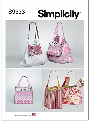 Simplicity SS9533OS Grocery Totes OS One Size Only
