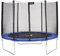 Kangui Trampoline Rond Bleu Ø300cm avec Filet de Protection