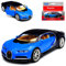 Welly Bugatti Chiron Coupe Blau Ab 2016 mit Rückzugsmotor ca 1/43 1/36-1/46 Modell Auto