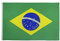 Stormflag Bandera Brasil 90x150cm Bandera Brasileña 3x5ft poliéster 90g, 2 ojales de metal costura doble con ojal