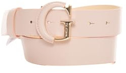 GUESS Gürtel 35H Schnalle G Logo BW7823LEA35 ivory Größe S, Rosa, S