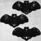 Harloon Fledermaus-Teppich, Gothic-Badematte, 40,6 x 81,3 cm, gruseliger Teppich, Gothic-Badematte, Horror, Gothic, Fußmatte, Dekoration für drinnen und draußen, Zuhause, Schlafzimmer, Küche, Urlaub