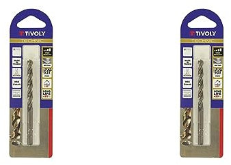 Tivoly 11468520300 Foret Métal Cobalt Technic Gradué, Bronze (Lot de 2)