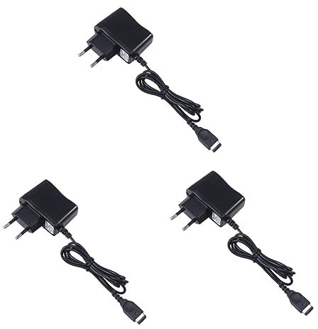 ABOOFAN 3 Piezas Cargador Adaptador De Ca para Gameboy Consola De Juego