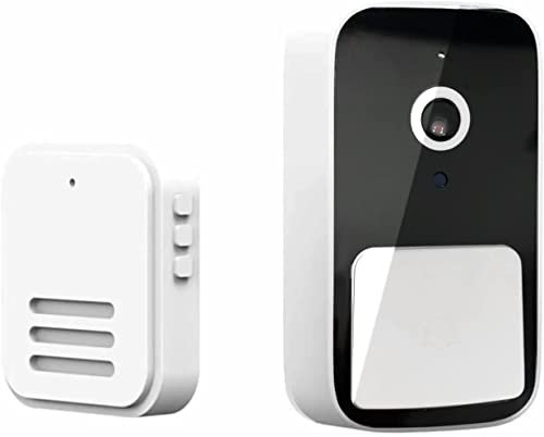 ARTSZY New Smart Wireless Remote Video Doorbell, Intelligent Visual Ring Doorbell Home Intercom HD Night Vision WiFi Rechargeable Security Door Doorbell