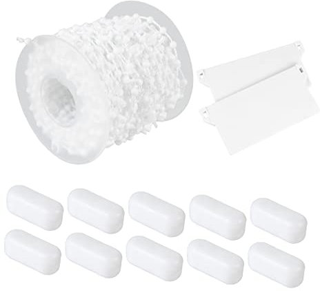 Zerodeko Vertical Blind Chain Link Clips Window Curtain Decor Blind Chain Supplies Family