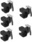 JECOMPRIS 5 Stück Helm Lichtständer Helm Licht Clip Helm Clips Für Scheinwerfer Hut Taschenlampe Clips Blitzlicht Clip Helm Clip Für Gürtel Helm Clip Halter Kopflicht Helm Clips