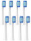 8 Pcs Generisch Ersatzbürstenköpfe kompatibel für Oralb Pulsonic Clean, Ersatzbürstenköpfe for braun oralb Pulsonic Slim