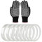 Sublimation Transfer Tape and Glove Set 8 Rolls of Adhesive Heat Tape for Crafting Projects