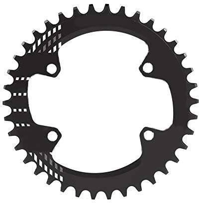 XUXHOU Plato de Bicicleta, BCD 96MM Plato Ancho Estrecho Rueda de Anillo de Cadena única para M6000 M7000 M8000