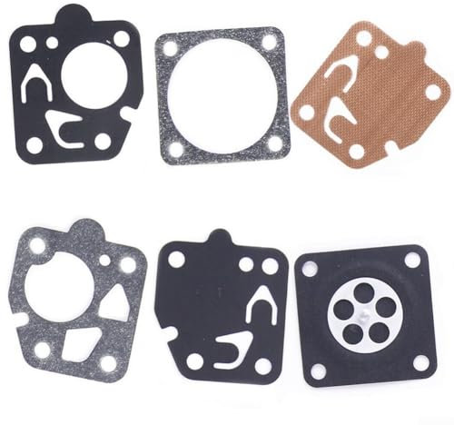 Honseadek Rasentrimmer-Vergaser-Umbau-Set, kompatibel mit TG18/TG20/TG24/TG28/TF22 Modellen, langlebige Metallpapiermaterialien