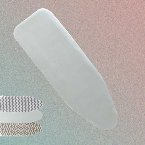 SDGBCXD ironing board cover, 12 X 42 Pad,Heat Resistant Ironing Covers，Iron Board Cover Easy Installation(Light Green)