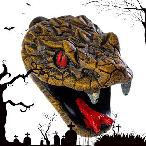 Halloween Pfeife | Geräuschgenerator für Schlangenpartys - tragbares Harz für Partys Dekoration Escape Room Spukhaus