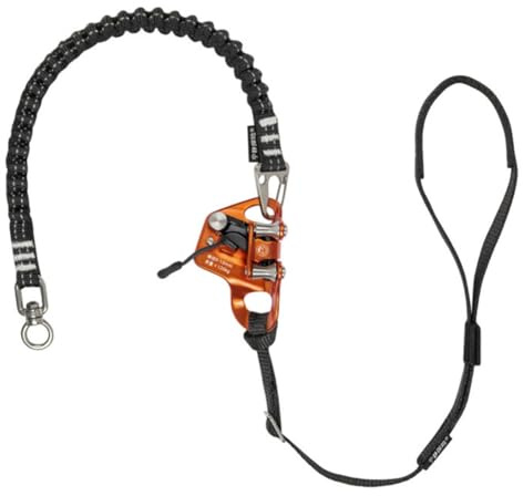 Yarryuter Knee Ascender Climbing Rope High Altitude Operation Foot Strap Running Rope for Exploring and Climbing B