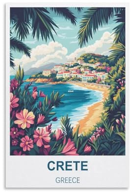 Puzzles für Erwachsene 1000 Kreta Griechenland 1000 Teile unmögliches Puzzle für Erwachsene Bildungsspiele 26x38 cm