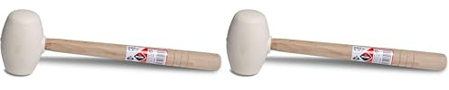 Rubi - Maza De Goma Blanca 250 Gr. (66905) (Paquete de 2)
