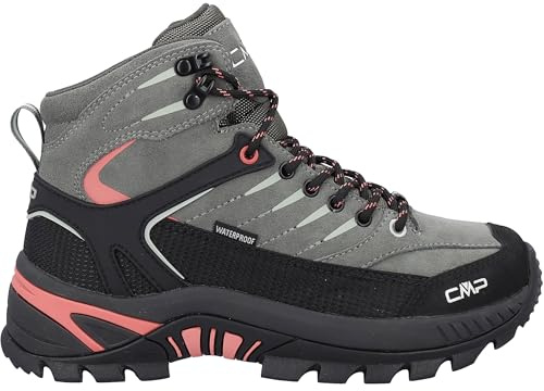 CMP Damen Rigel 2.0 Mid WP Schuhe, Avocado-Coral, 41