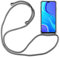 betterfon Hülle Kompatibel mit Xiaomi Redmi 9 | Handykette Smartphone Halskette Hülle mit Band | Handyhülle mit Kordel zum Umhängen Kompatibel für Redmi 9 | Grau
