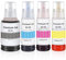 GI-55 GI55 Tinte Kompatibel für Canon GI55 GI-55 Tintenflasche Multipack für Canon MAXIFY GX1050 GX2050 Drucker (4er-Pack,Schwarz/Cyan/Magenta/Gelb)