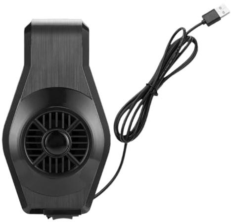 Kühlventilator für Aquarium | Fischbeckenbelüftung mit 2 Geschwindigkeitsstufen, 12,5 x 4 cm PP, Kühlung um 3 °C, Zubehör für Aquarium & Werkzeuge zur Temperaturregelung