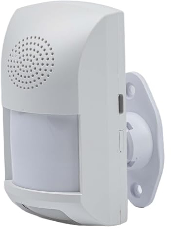 UTTASU for tuya PIR Motion Sensor, 110dB Sound Light Alarm, Dual Mode Infrared Detector, Anti-Pet for Home Security, White