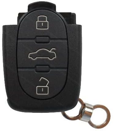 KONIKON Klappschlüssel 3 Tasten Schlüsselgehäuse CR16 Autoschlüssel NEU passend für Audi A3 A4 A5 A8