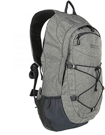 Regatta 35 Liter Atholl II Rucksack (Einheitsgröße) (Grau meliert/Ebenholz)