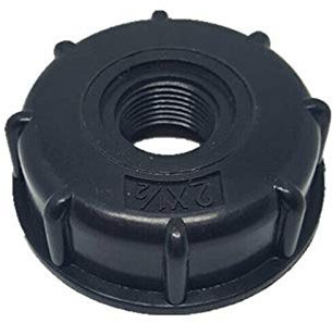 Conector IBC, 3 adaptadores de Tanque de Agua de 3/4 Pulgadas, Salida de Rosca Gruesa de 60 mm para toneladas de barriles de 1000 litros, barriles IBC, Tanque, etc