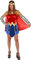 Wonder Woman adult costume disguise girl woman adult official DC Comics (Size M)