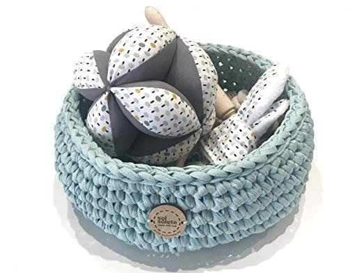 Panera de los tesoros y pelota montessori mint