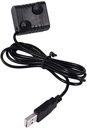 Pompe à Eau Submersible sans Brosse DC 6V étanche pour Fontaine d'aquarium Eau de Maison de Jardin avec Prise USB