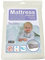 Snibbs wasserdichtes Spannbetttuch mit Eckgurten, wasserdichte Matratzenauflage fürs Babybett, Matratzenschoner 70x140 Baby wasserdicht, Nässeschutz 70 * 140 mit atmungsaktiver TPU-Membran