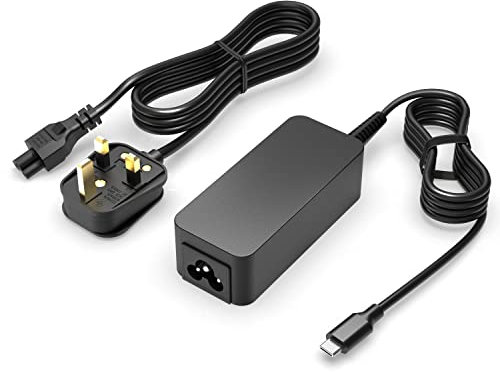 45W AC Charger Fit for Lenovo Thinkpad Yoga L13 L14 L15 E14 E15 T14 T14S T15 X13 R14 P43s P53s Gen 1 2 3 ADLX45YAC3A ADLX45YLC3A ADLX45UDCC2A SA10E75839 USB-C Laptop Power Supply Adapter Cord