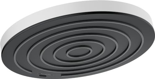 hansgrohe Kopfbrause Pulsify S, Brausekopf 260mm, Duschkopf Regendusche mit 1 Strahlart, Mattweiß